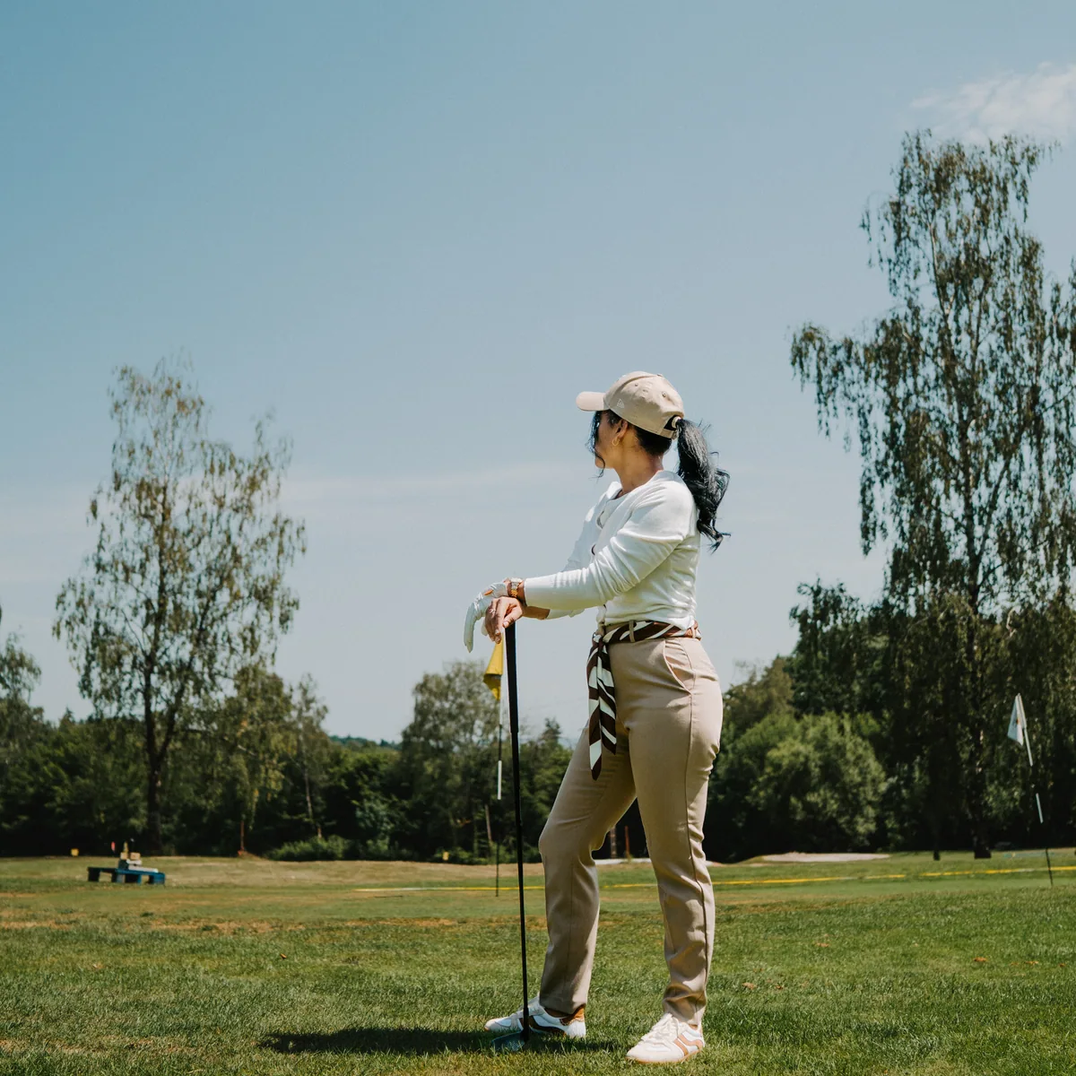 Comeback Programm – Anyely am Golfplatz, Blick nach vorn, mental zurück zur Stärke